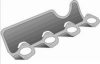 BMW 1723875 Gasket, exhaust manifold